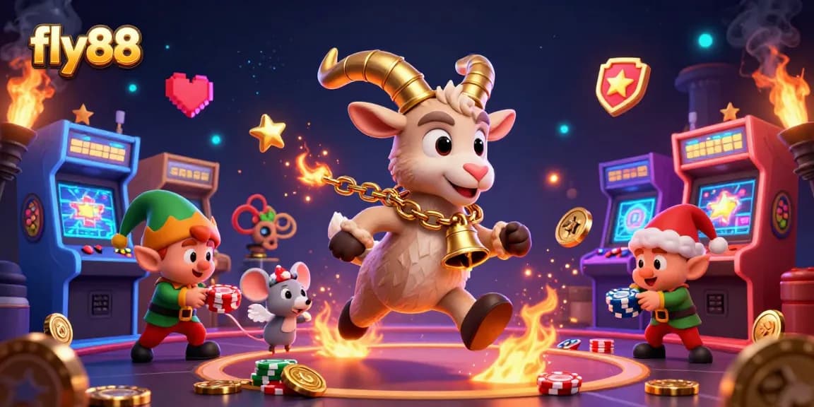 Experience thrilling games at fly88 casino with vibrant characters and exciting gameplay elements.