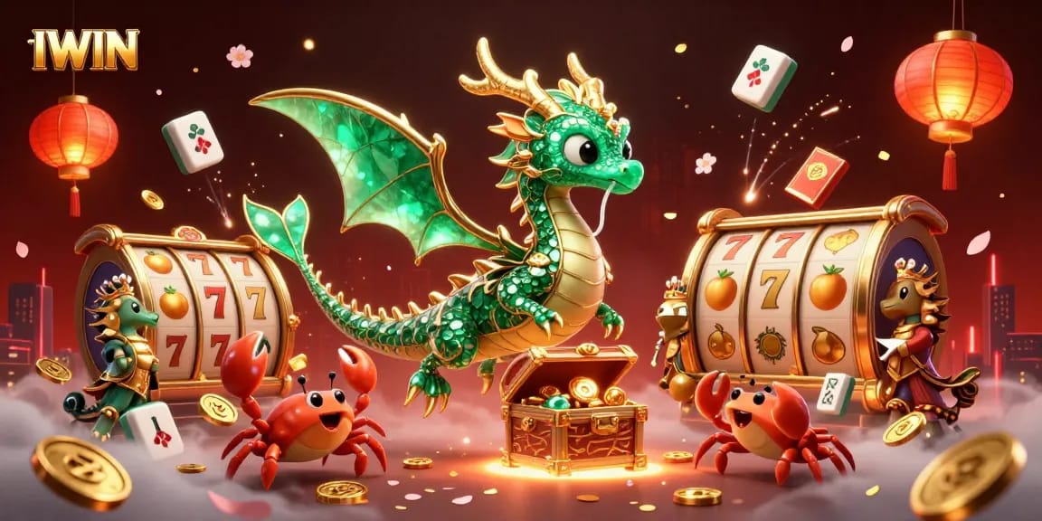 IWIN slot gaming adventure with a majestic sea dragon and royal seahorse guard showcasing casino excitement.