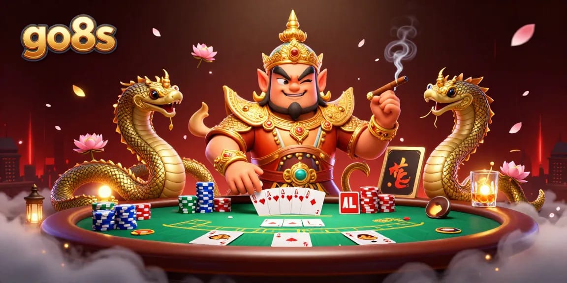 Experience thrilling poker action at go8s casino with vibrant characters and dynamic gameplay.