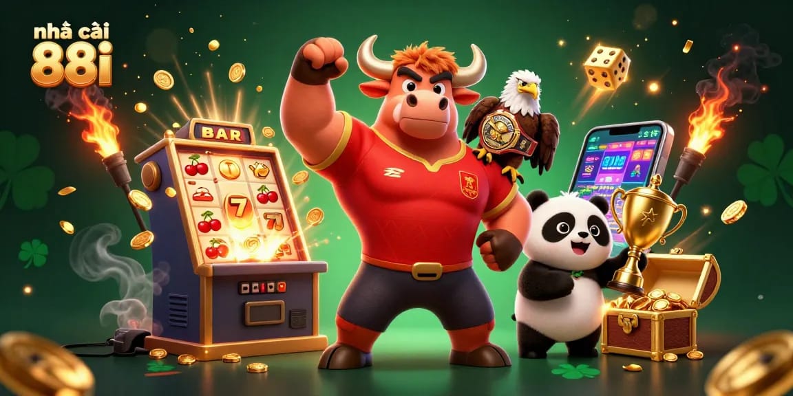 Spin exciting reels and win at nhà cái 88i with 3D characters and vibrant casino games.