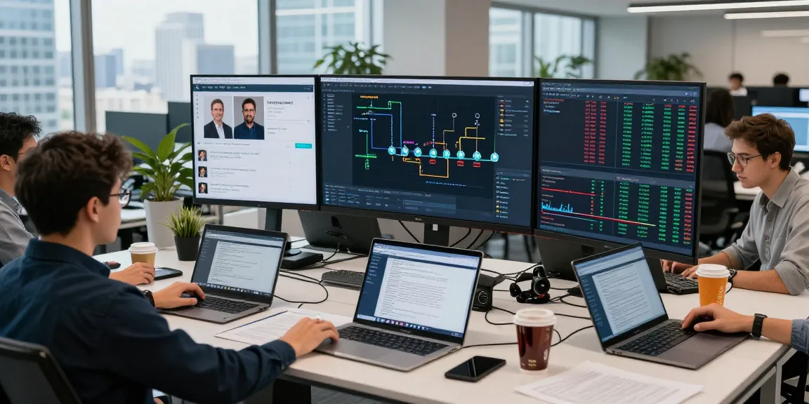 Recover stolen crypto with professional blockchain analysis tools in a high-tech office environment showcasing recovery efforts and collaboration