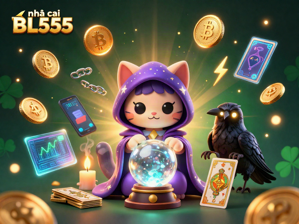 Engage with nhà cái BL555's vibrant online gaming universe, featuring mystical elements and cryptocurrency.