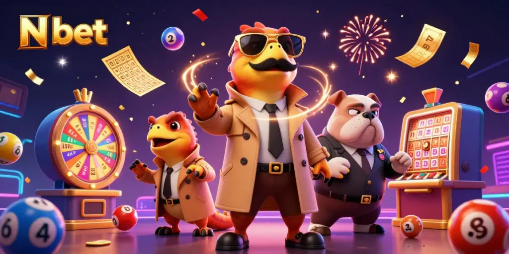 Engage with the dynamic energy of N bet as three raptors ingeniously attempt entry into a VIP casino lounge.