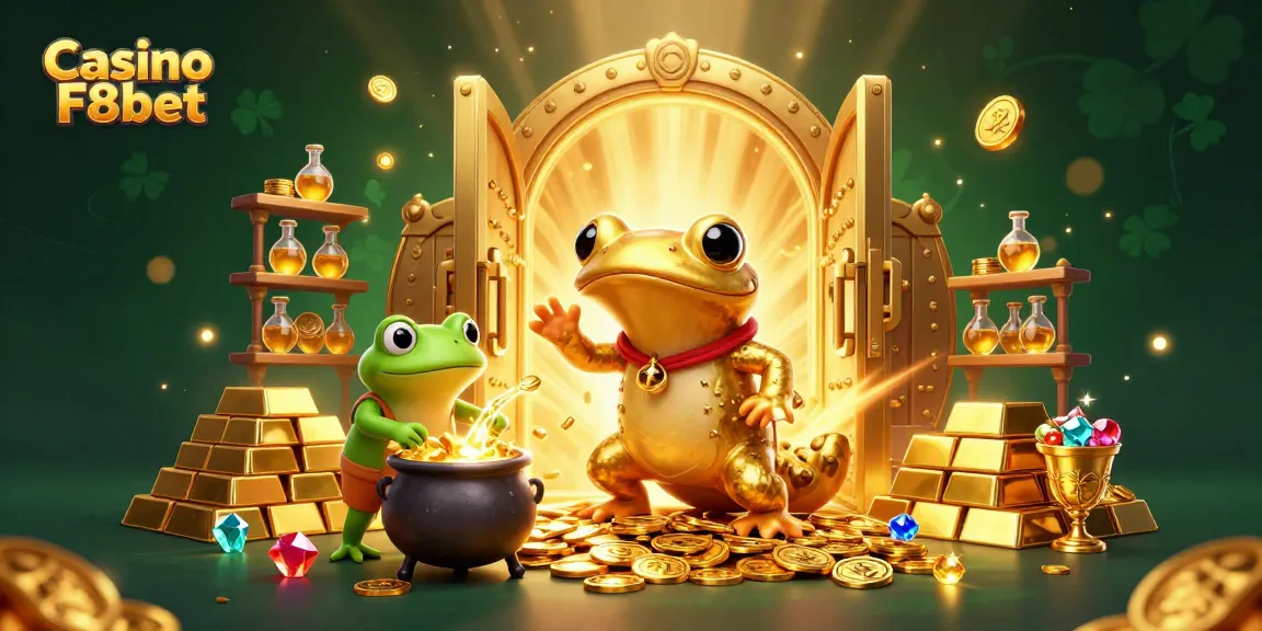 Experience thrilling gaming adventures at Casino F8bet with vibrant characters and treasure-filled scenes.