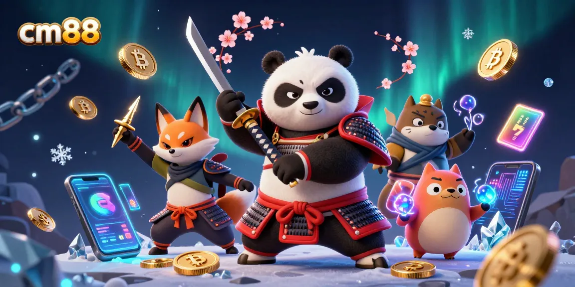 Join the action at cm88, where the fierce samurai panda and ninja fox compete in thrilling casino games.