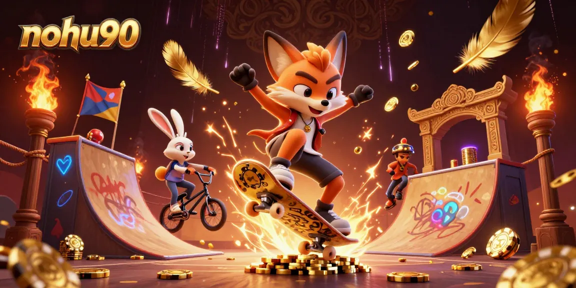 Experience the thrilling nohu90 casino atmosphere with vibrant characters and energetic gameplay.