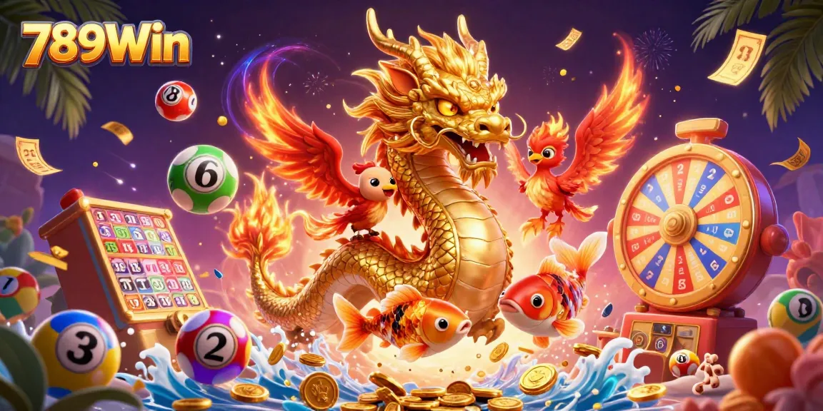 Experience the thrill of winning big at 789Win with dynamic casino elements and exciting characters.